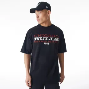 Chicago Bulls NBA Lifestyle Black T-Shirt