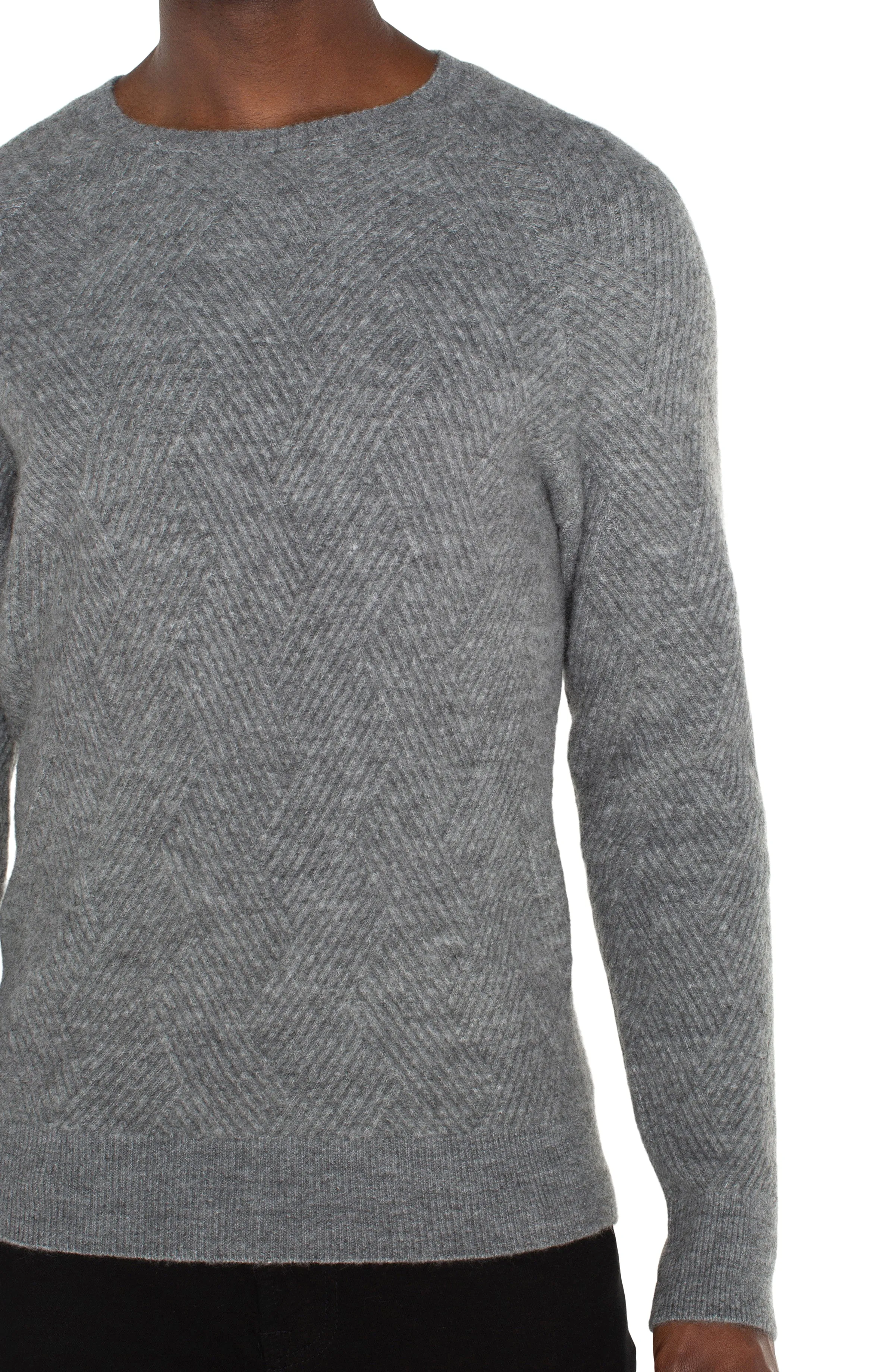 CREW NECK RAGLAN SWEATER