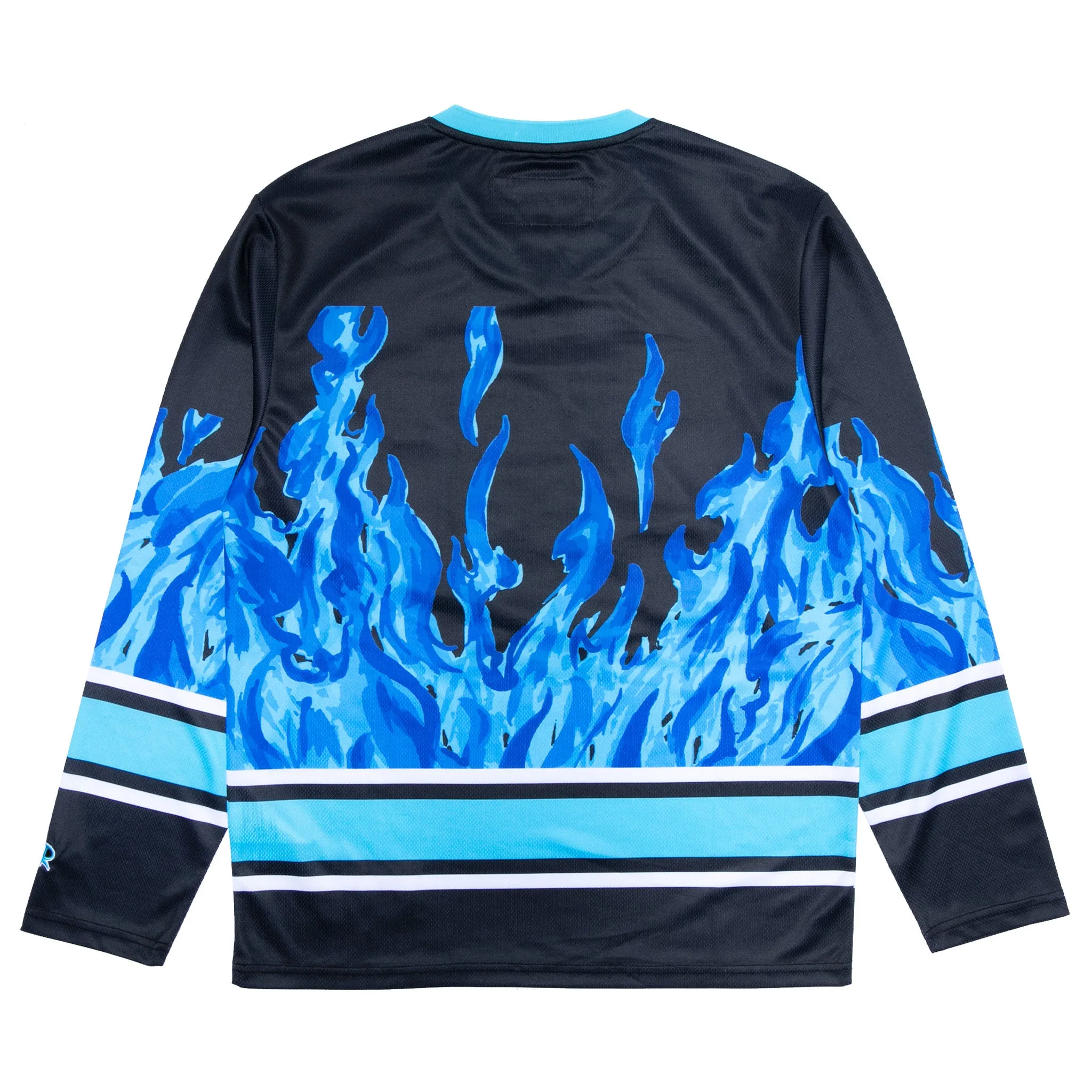 Devil Babies Hockey Jersey (Black / Blue)