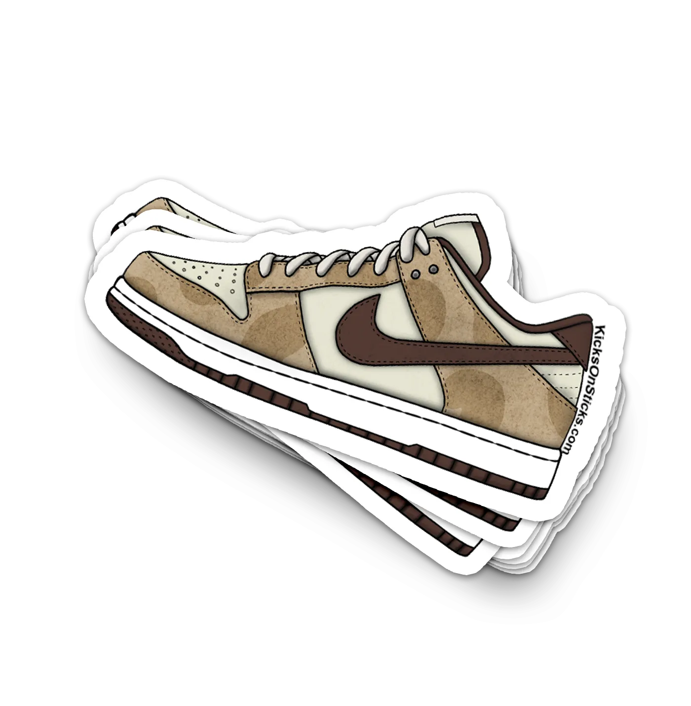 Dunk Low "Cheetah Giraffe" Sneaker Sticker