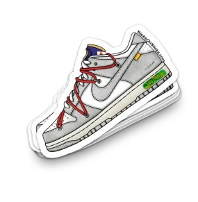 Dunk Low "Off-White Lot 13" Sneaker Sticker