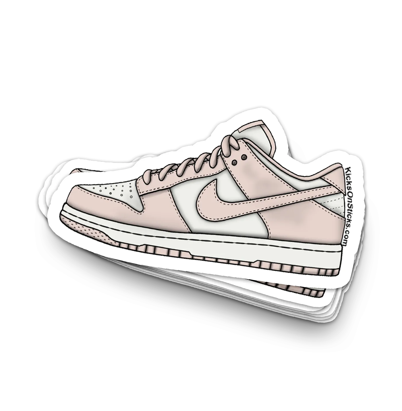 Dunk Low "Orange Peel" Sneaker Sticker