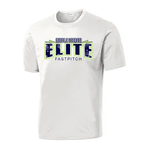 Elite - Lightening Bolts PosiCharge Drifit Tee (ST350/YST350) - White