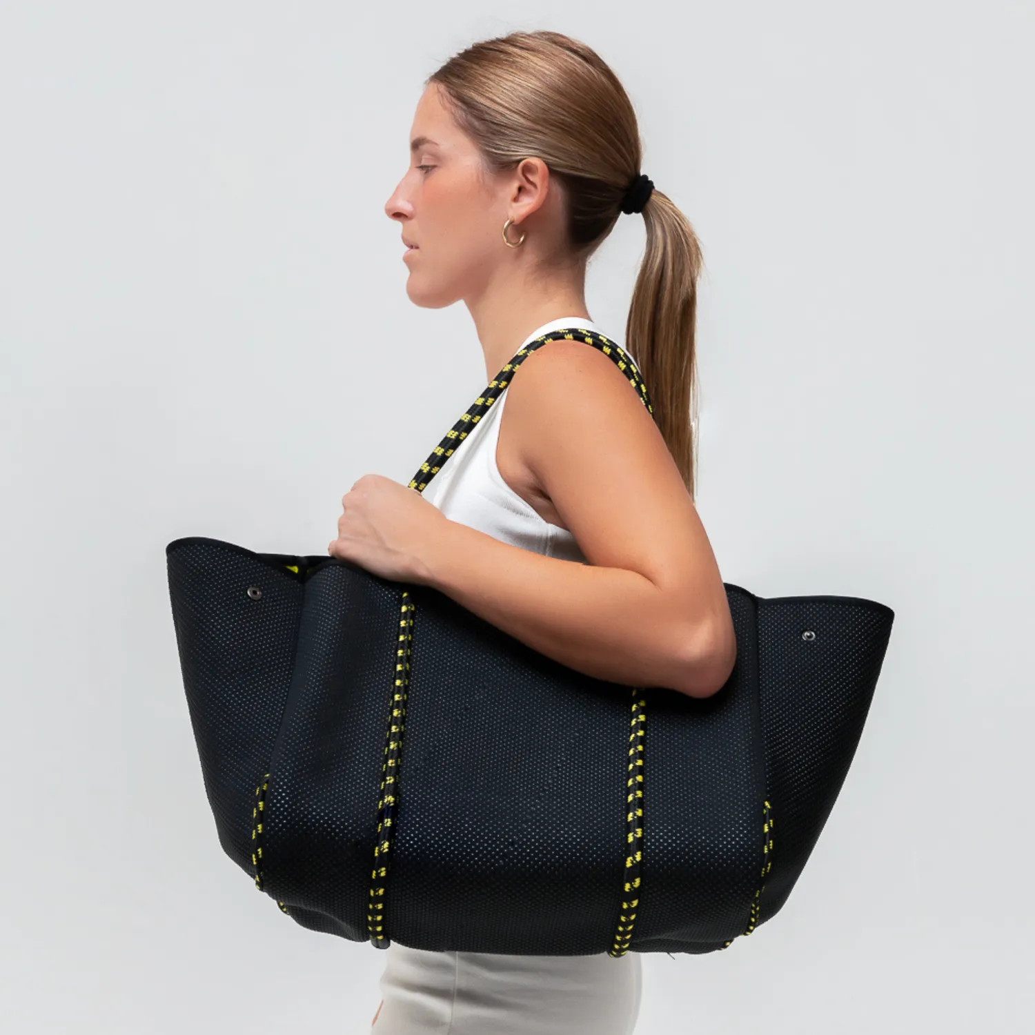 EVERYDAY TOTE DOTTED BLACK