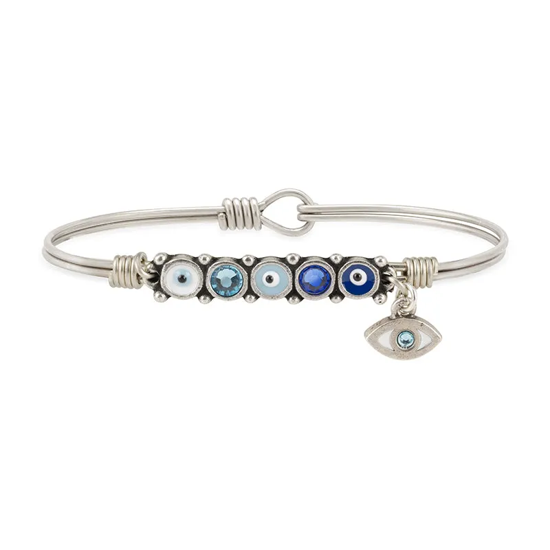 Eye Of Protection Bangle Bracelet