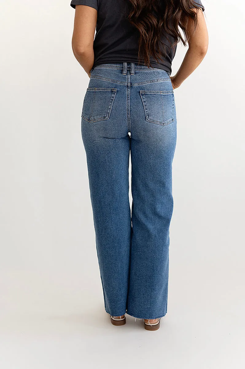 Ezra Wide Leg Jean