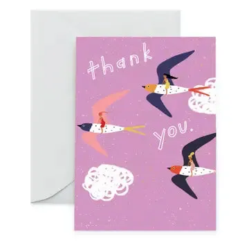 Flying High - Thank You Card