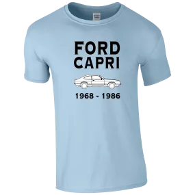 Ford Capri Classic Car T-Shirt