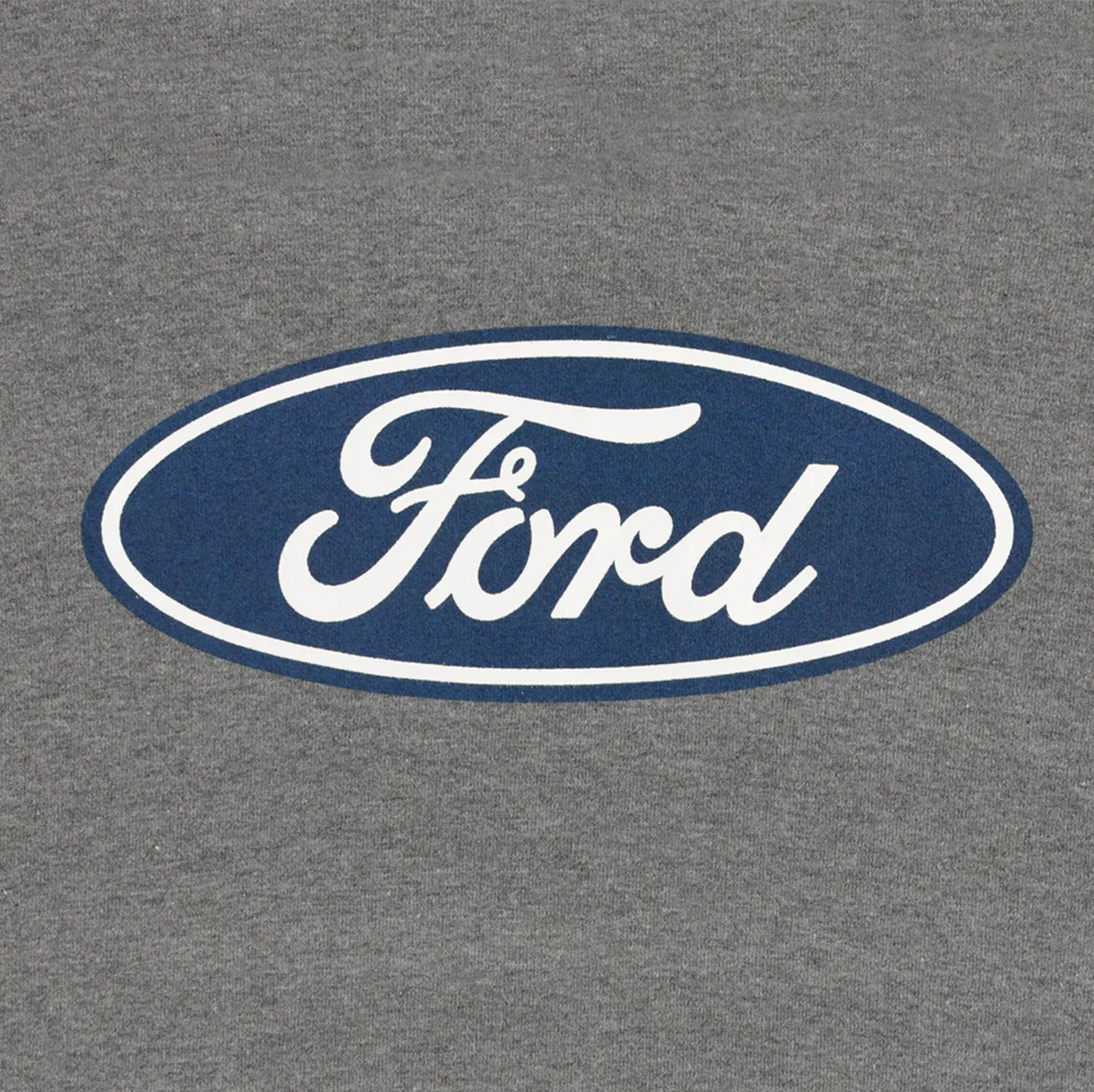 Ford Men's Oval Printed Hooded Fleece Pullover