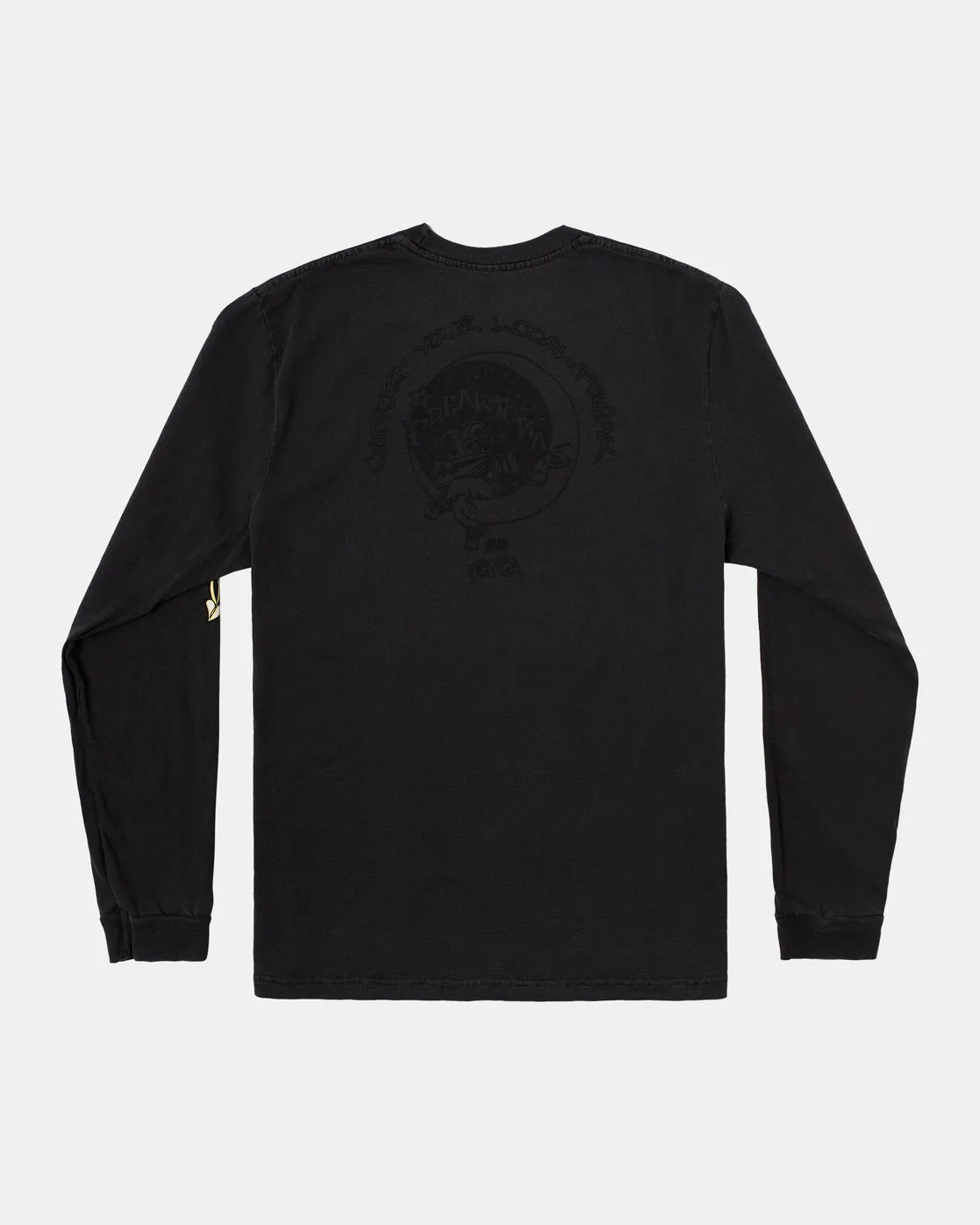 Freaktopia Alice Long Sleeve Tee - Washed Black