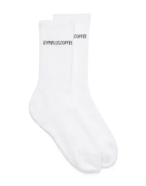 Full Length Everyday Sock in White