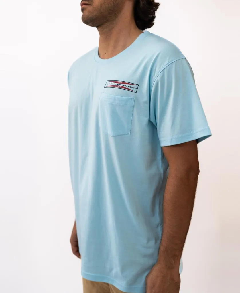 G&S Corp Pocket Tee | Turquoise