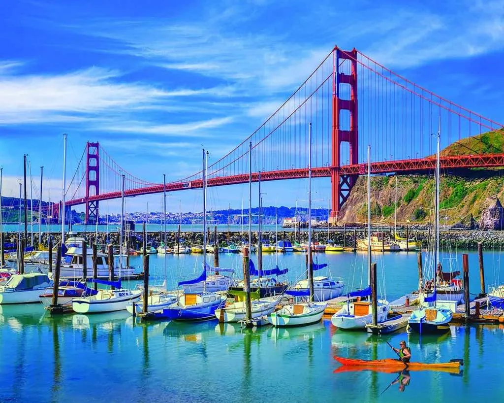 Golden Gate Bridge Jigsaw Puzzle - 1000 Piece