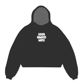 Good Always Wins Hoodie - Black