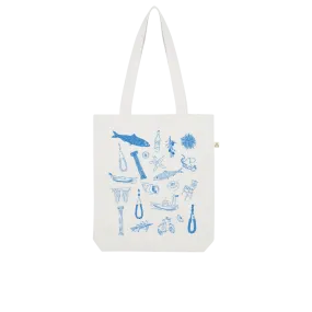 Greek Sardelles Organic Tote Bag