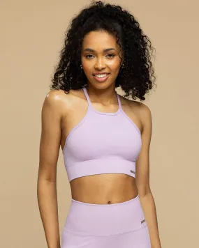 Gym Goddess Gaia Seamless Sports Bra Lavender