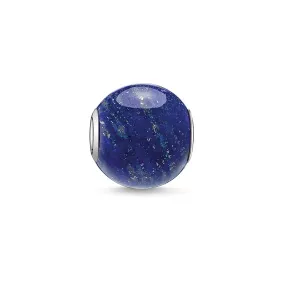 KARMA BEAD - STERLING SILVER LAPIS LAZULI BEAD