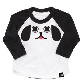 Kawaii Puppy Dog Eyes Baseball T-Shirt