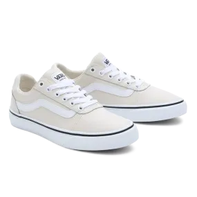 Ladies Vans Ward Deluxe Birch Tumble Leather Old Skool Styling