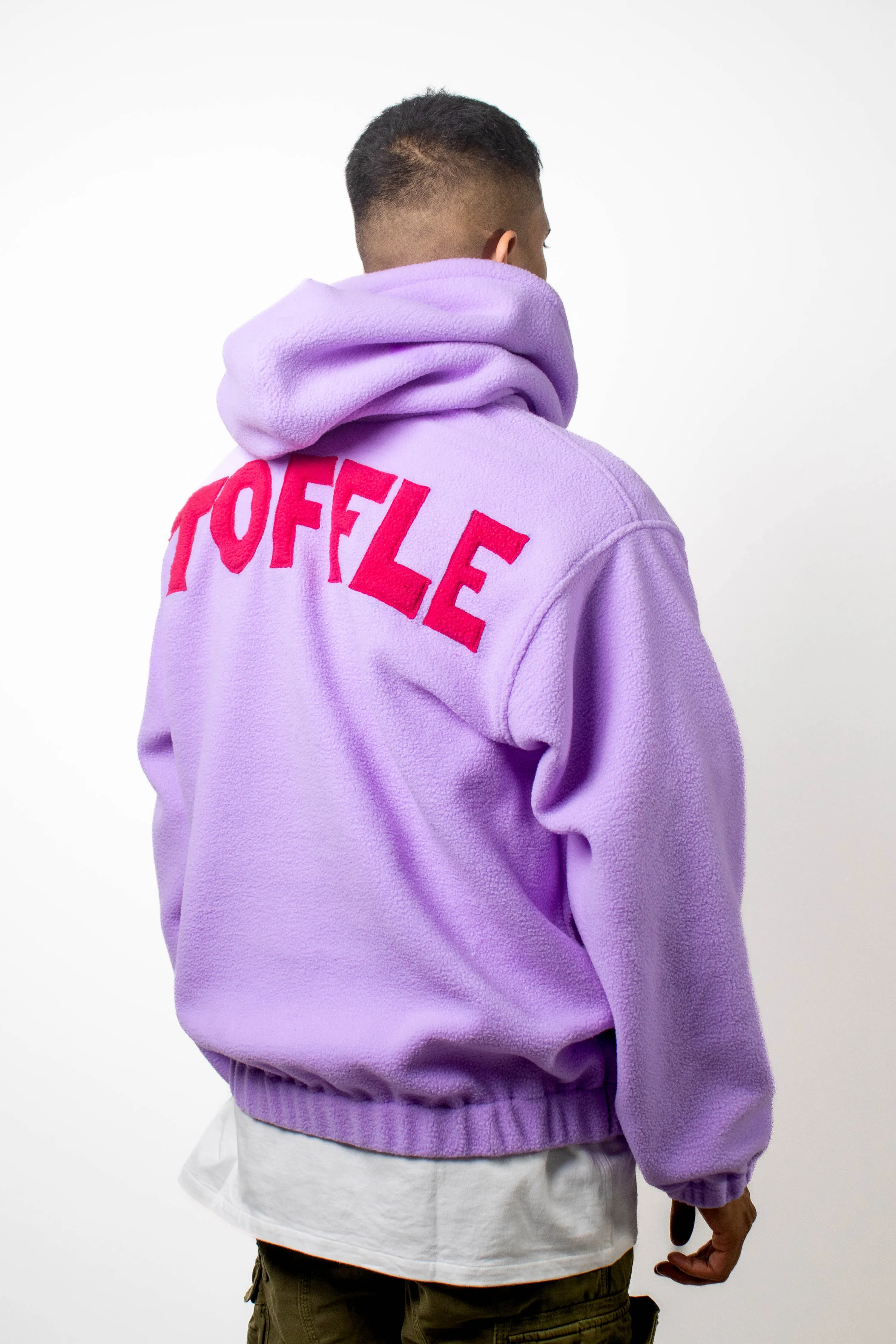 Lavender Polar Fleece Hoodie