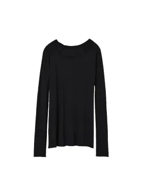 Long Sleeve T-Shirt in Black