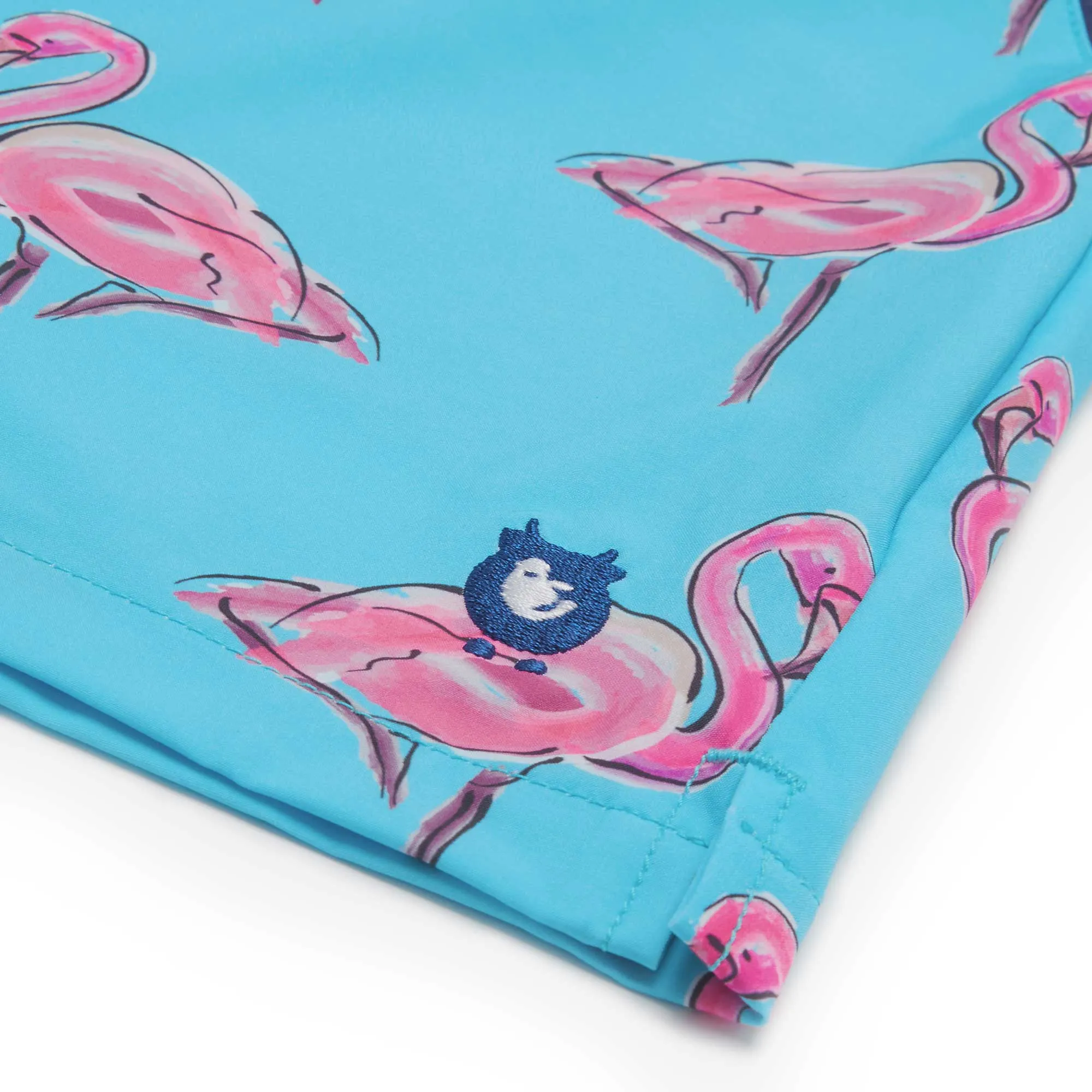 Matching Father & Son Flamingo Swim Shorts