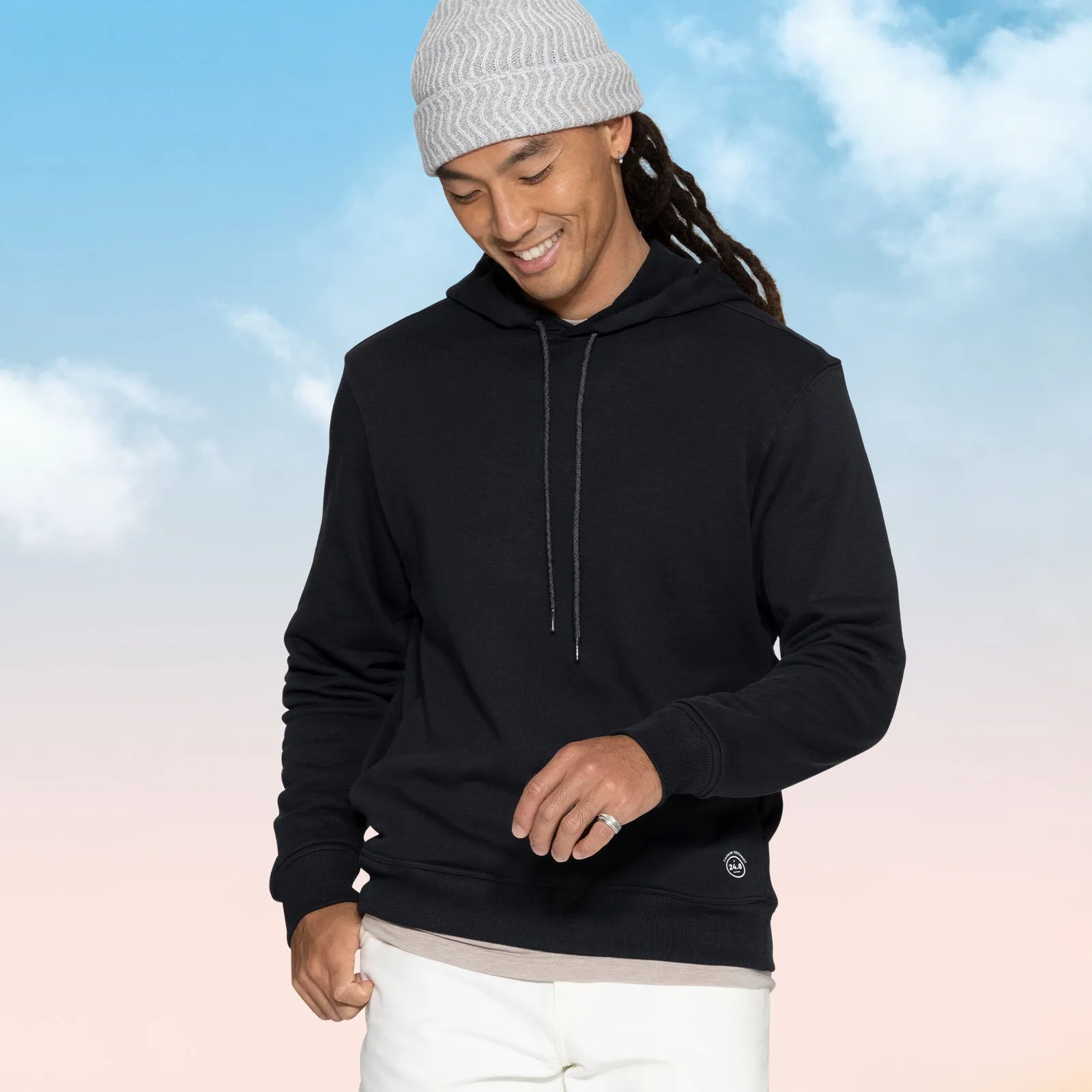 Men's R&R Hoodie - Natural Black