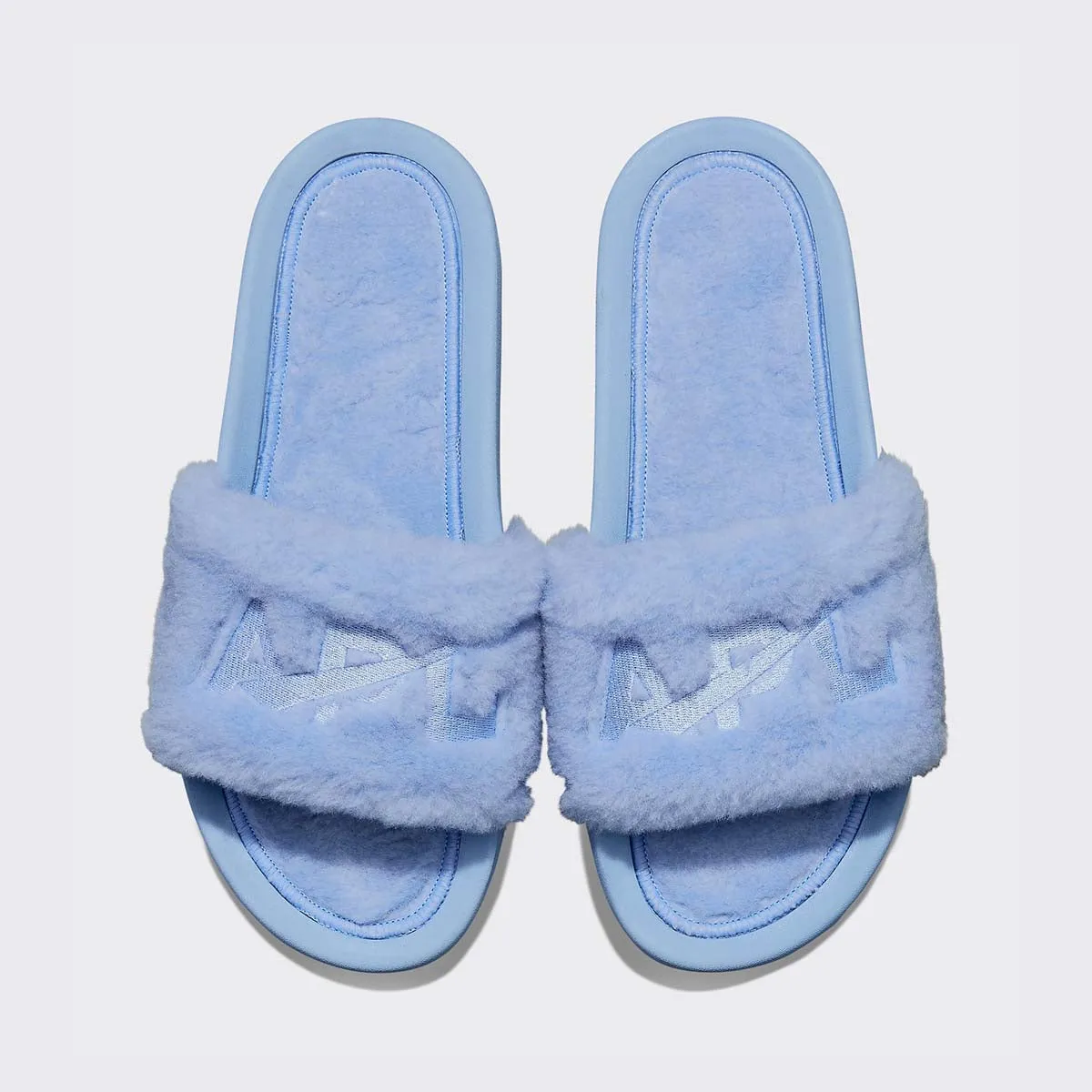 Men's Shearling Slide Ice Blue