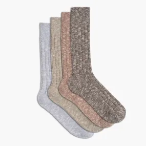 Men's Sodello Classic Boot Sock | 4-Pack (Seasonal)