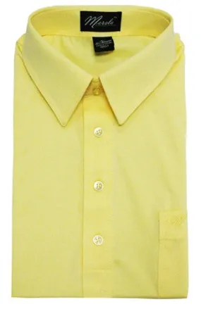 Merola Short Sleeve Pocket Polo Shirt -  Maize