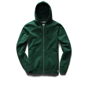 Midweight Terry Slim Zip Hoodie