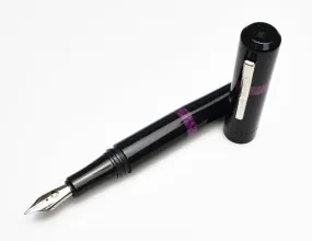 Model 19 Fountain Pen - Black Diamond Blackberry - Small Batch