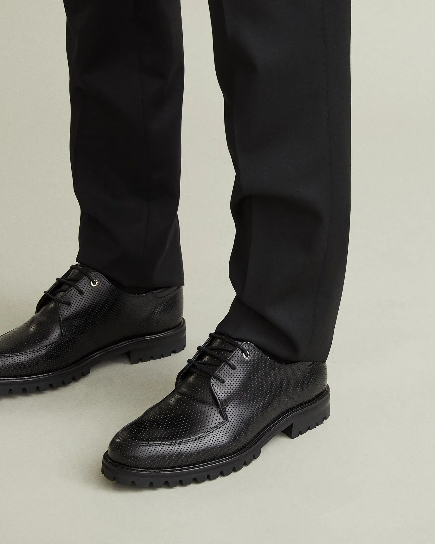 Montoro Leather Apron Derby Shoe