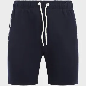 Navy 2 Pocket Zip Shorts