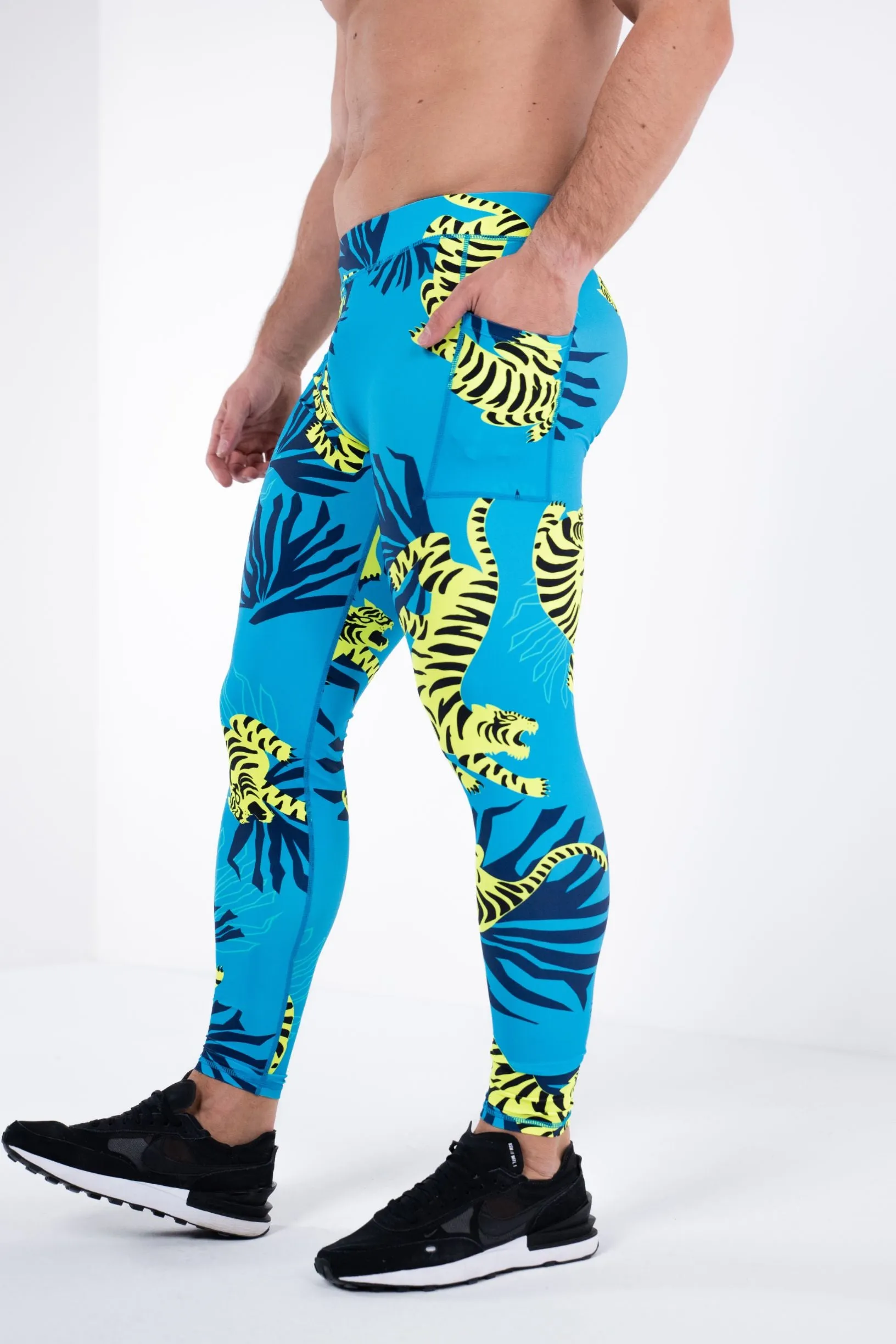 Neon Tiger Meggings