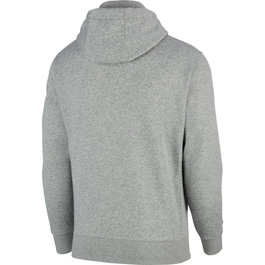 NIKE UNISEX SPORTSWEAR CLUB FLEECE GREY FULL-ZIP JACKET