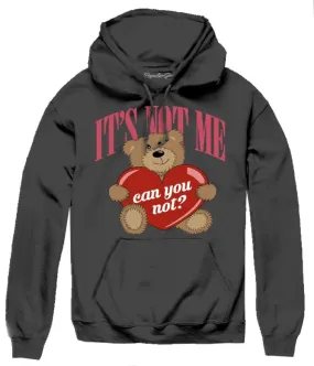 NOT ME TEDDY HEART HOODIE