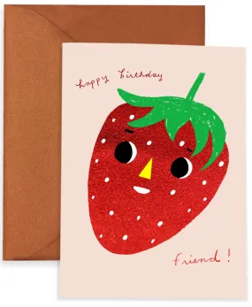 Notecard Ichigo Returns (Strawberry)