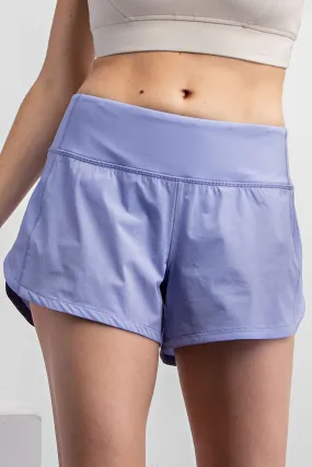 'Notice This' Shorts - Blue Hyacinth