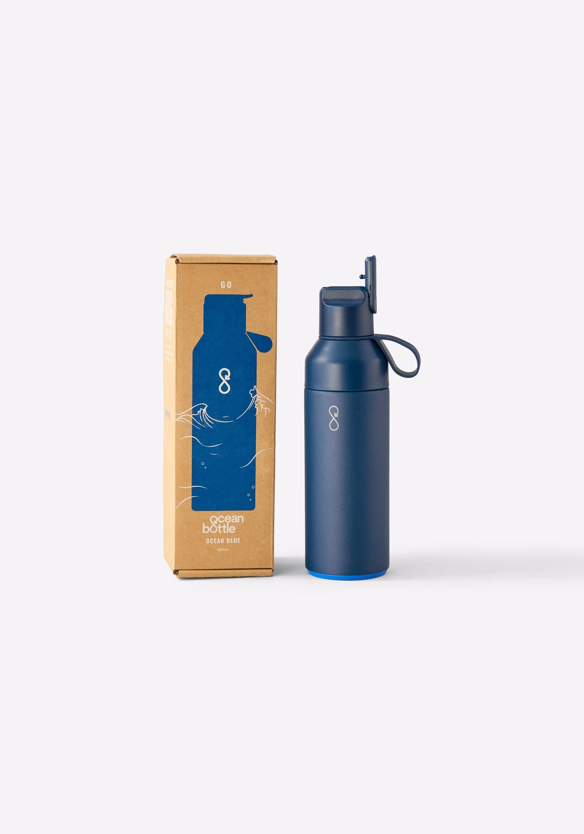 Ocean Bottle GO - Ocean Blue (17oz)