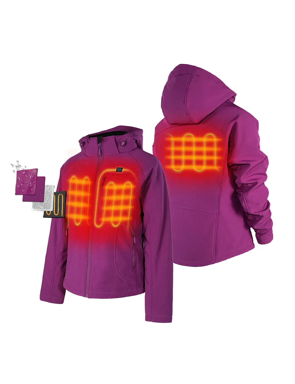 (Open-box) Women's Classic Heated Jacket (Battery Set Not Included)