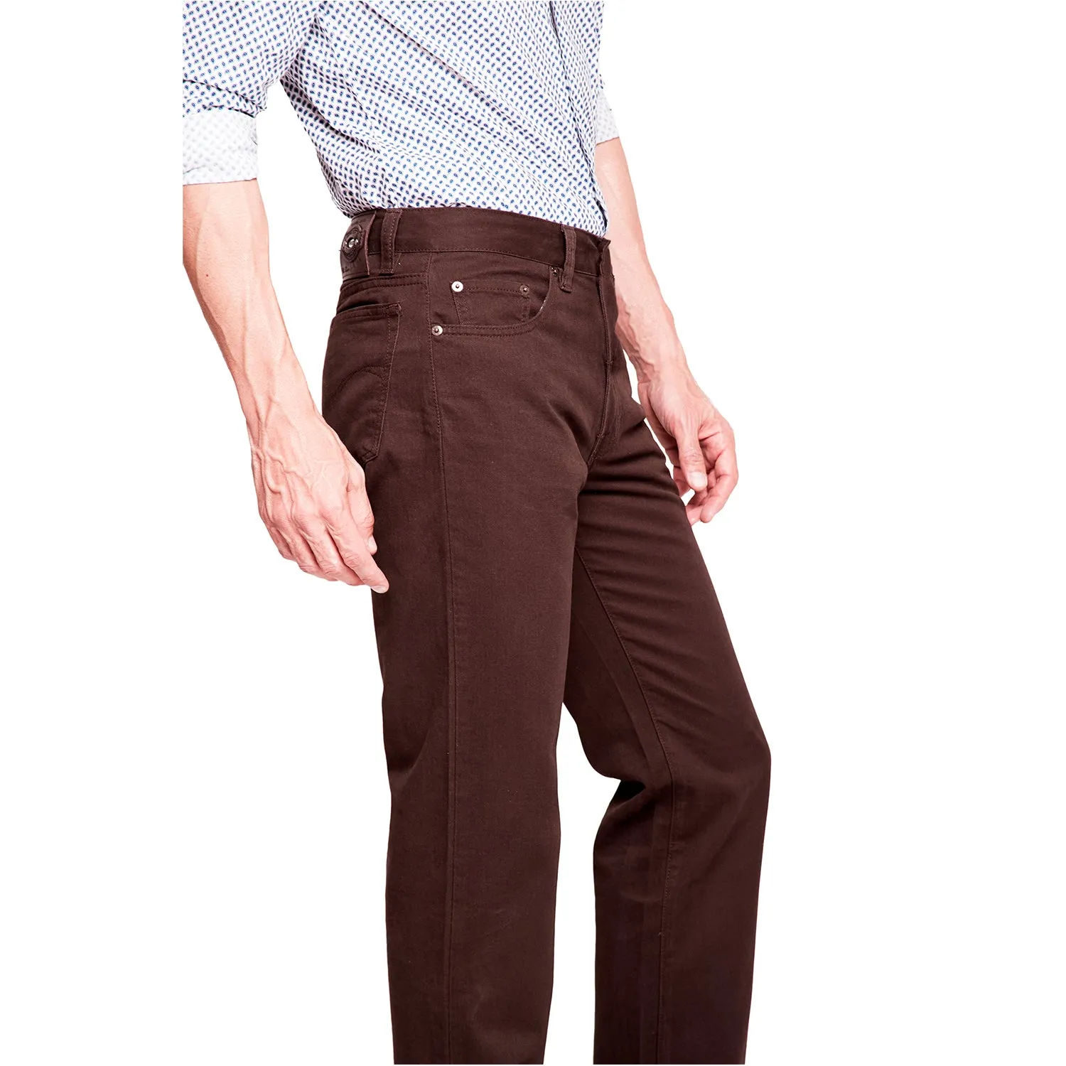 PANTALÓN DE GABARDINA CLASSIC EXPRESSO PARA HOMBRE