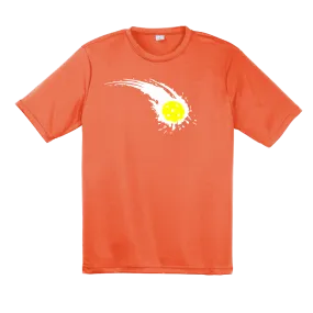 Pickleball Impact | Youth Short Sleeve Athletic Pickleball Shirt | 100% Polyester