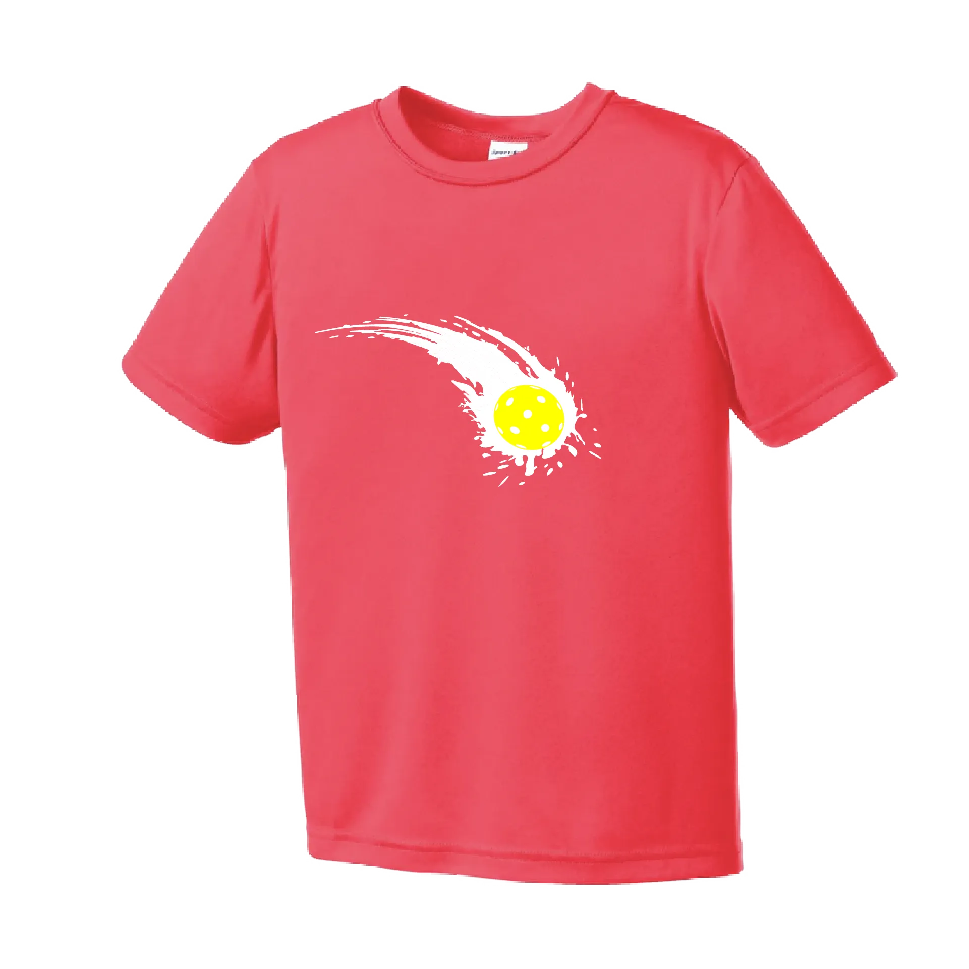 Pickleball Impact | Youth Short Sleeve Athletic Pickleball Shirt | 100% Polyester