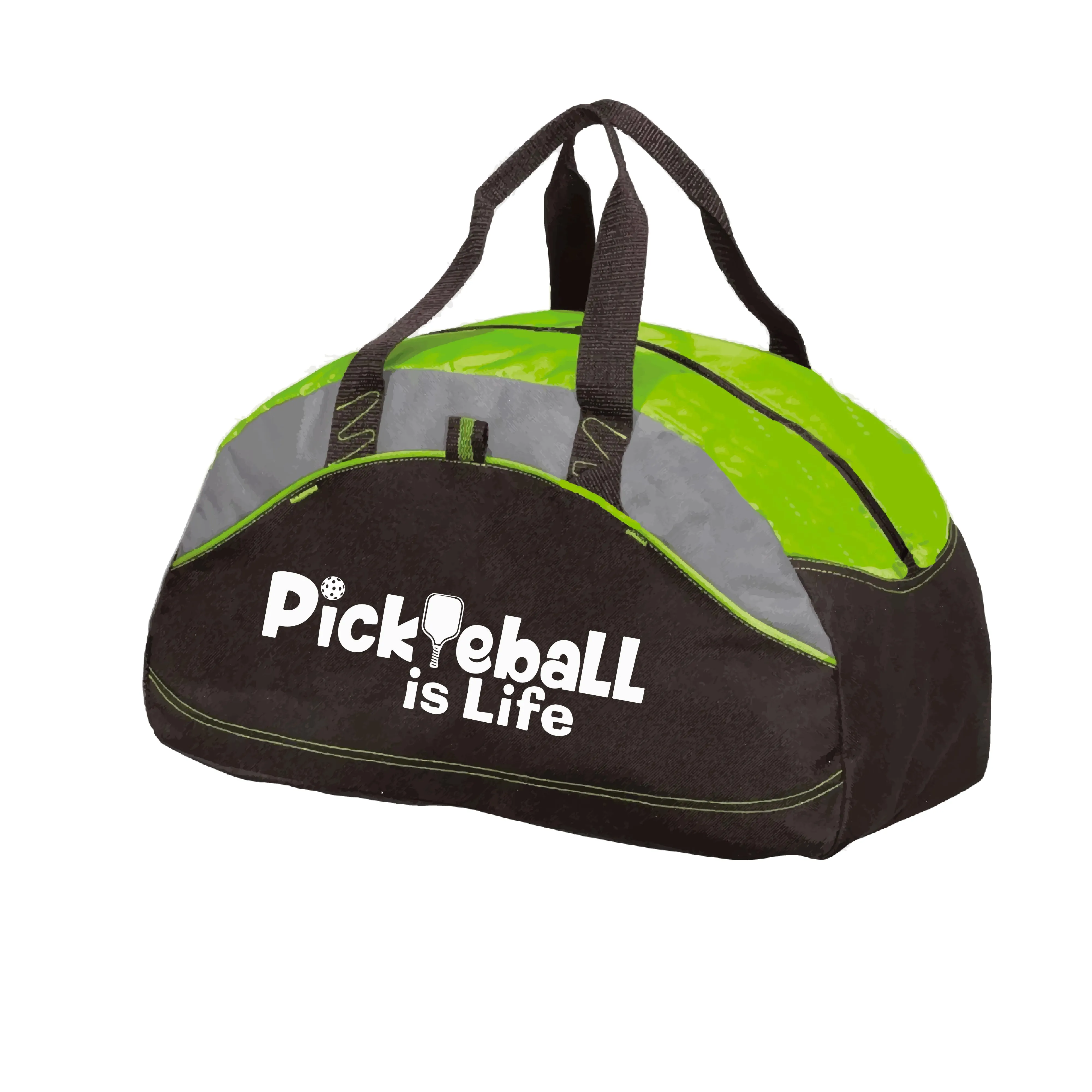 Pickleball is Life | Pickleball Sports Duffel | Medium Size Court Bag