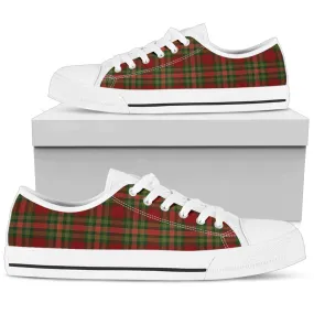 Plaid Low Top Shoe