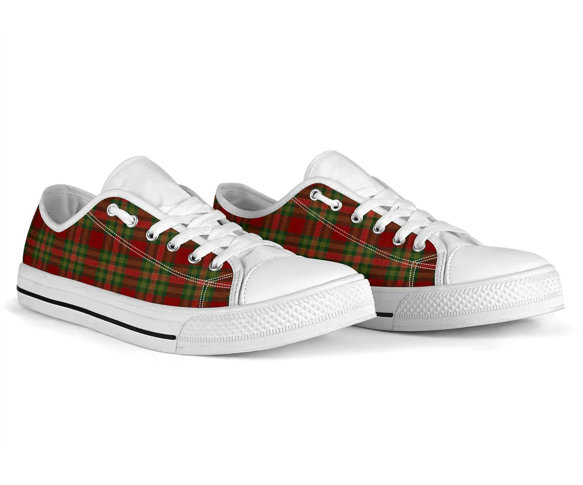 Plaid Low Top Shoe