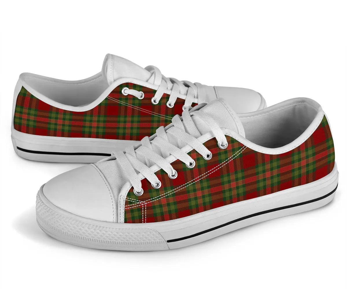 Plaid Low Top Shoe