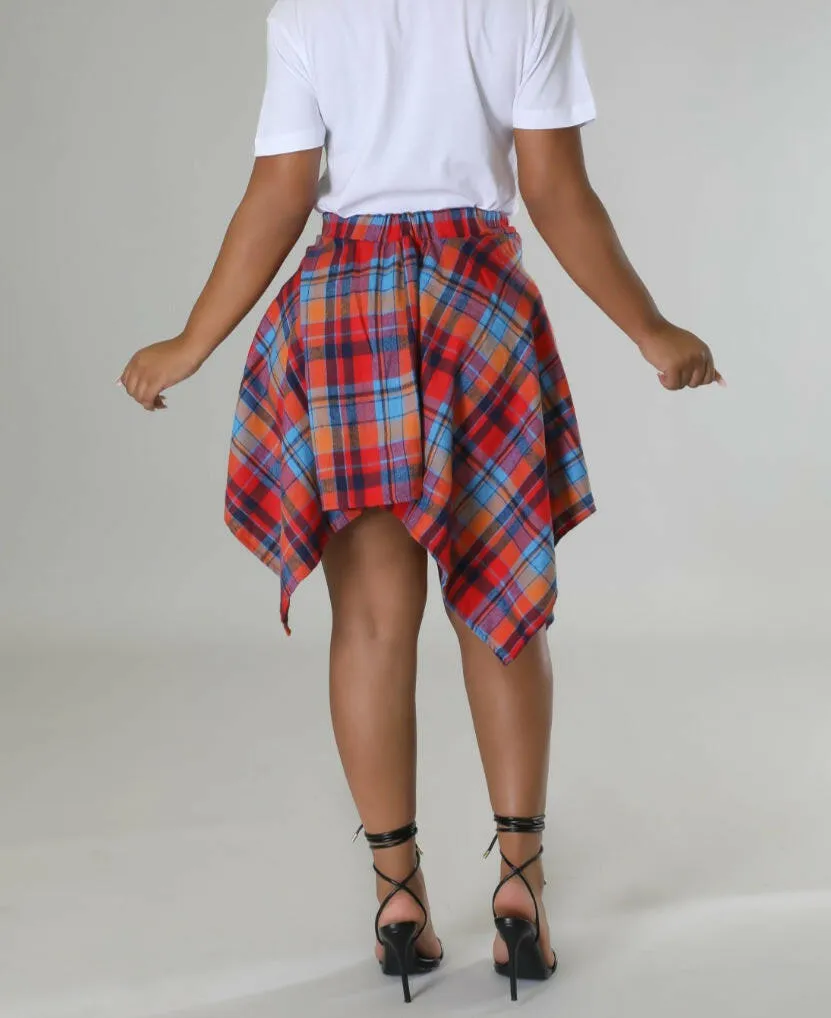 "Darcy" Flannel Skirt