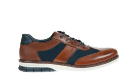 Rieker - Lace-Up Brogue Brown & Navy